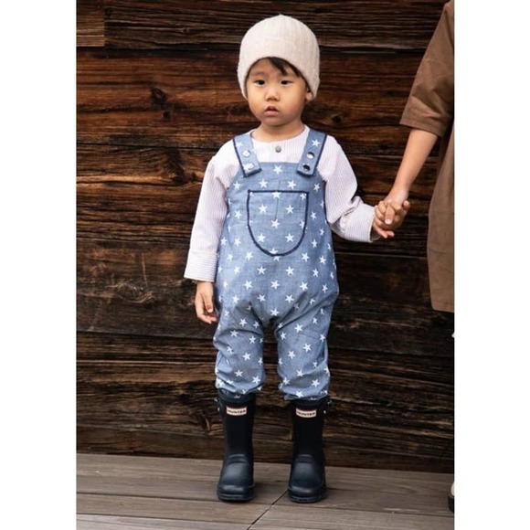 NWT Wren Amber Jake Boy Long Sleeve Shirt Size 2T-Upcycled Tan Seersucker - Picture 3 of 4